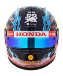 角田裕毅 別注 角田裕毅 2024年 ベルギーGP 『VALORANT』VCARB ヘルメット by Arai 1/2スケール