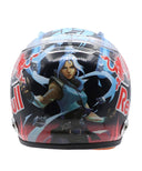 角田裕毅 別注 角田裕毅 2024年 ベルギーGP 『VALORANT』VCARB ヘルメット by Arai 1/2スケール