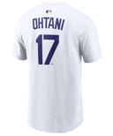 MLB 大谷翔平 / ロサンゼルス･ドジャース NIKE ネーム&ナンバー Tシャツ Dodgers WHT