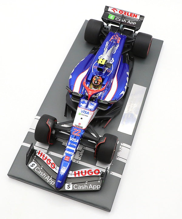 VISA CASH APP RB F1 ホンダ VCARB 01 角田裕毅 2024年 by