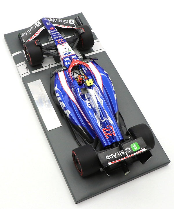 VISA CASH APP RB F1 ホンダ VCARB 01 角田裕毅 2024年 by