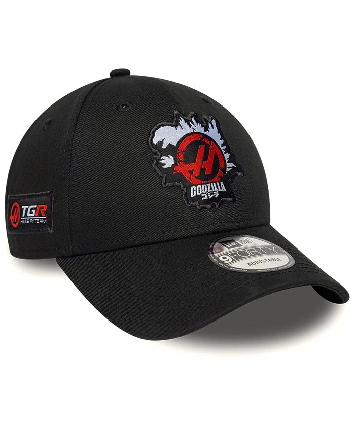 【未使用】TGRハース×ゴジラ コラボキャップ 2026（ニューエラ製） TGR ハース F1チーム x ゴジラ Godzilla NewEra 9FORTY キャップ
