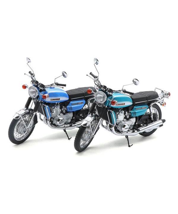 スズキ GT 750 1972年 ブルーメタリック by ミニチャンプス 1/12
