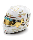 フェルナンド・アロンソ 2025年 中国GP アストンマーティン ヘルメット by スパーク 1/5スケール