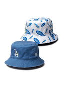 [MLB] ロサンゼルス·ドジャース -NEWERA- リバーシブル バケットハット