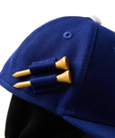 MLB ロサンゼルス·ドジャース／ヘッドカバー  ダークロイヤル × ホワイト ドライバー用