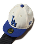 MLB ロサンゼルス·ドジャース／ヘッドカバー  クロームホワイト×ダークロイヤル フェアウェイウッド用