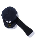 MLB ニューヨーク·ヤンキース／ヘッドカバー  ネイビー×ホワイト ドライバー用