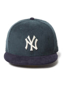 [MLB] ニューヨーク·ヤンキース -NEWERA- コーデュロイ 59Fifty