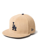 [MLB] ロサンゼルス·ドジャース -NEWERA- コーデュロイ 59Fifty