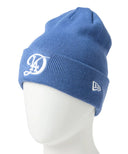 MLB ロサンゼルス·ドジャース／NewEra  シティーコネクト ベーシックカフニット