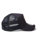 MLB ニューヨーク･ヤンキース / NewEra 9FORTY A-Frame トラッカー エンブレム メッシュ