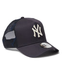 MLB ニューヨーク･ヤンキース / NewEra 9FORTY A-Frame トラッカー エンブレム メッシュ