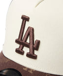 MLB ロサンゼルス･ドジャース / NewEra 9FORTY A-Frame トラッカー ジャカード BRN