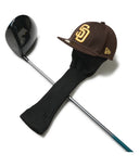 MLB サンディエゴ·パドレス／ヘッドカバー ドライバー用  バーントウッド