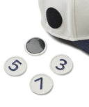 MLB ロサンゼルス·ドジャース／ヘッドカバー  フェアウェイウッド用 アイボリー×ネイビー