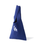 MLB ロサンゼルス·ドジャース／ニット トートバッグ  ダークロイヤル
