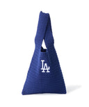 MLB ロサンゼルス·ドジャース／ニット トートバッグ  ダークロイヤル