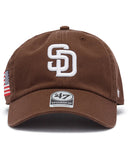 MLB サンディエゴ・パドレス ’47(フォーティーセブン) CLEAN UP ヘリテージ キャップ