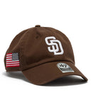 MLB サンディエゴ・パドレス ’47(フォーティーセブン) CLEAN UP ヘリテージ キャップ