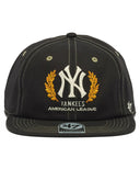 MLB ニューヨーク・ヤンキース ’47(フォーティーセブン)  CAPTAIN ローレルロゴ キャップ