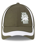 Visa Cash App Racing Bulls NewEra 9FORTY チーム H1 Race キャップ 2026 グリーン