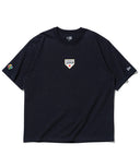 WBC JAPAN／NewEra 半袖 ウォッシュドコットン Tシャツ SAMURAI フラッグロゴ