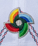 WBC JAPAN／NewEra 9FORTY APANロゴ MUSO STRIPE ホワイト ネイビー