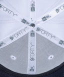 WBC JAPAN／NewEra 9FORTY APANロゴ MUSO STRIPE ホワイト ネイビー