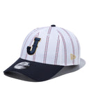 WBC JAPAN／NewEra 9FORTY MUSO STRIPE ホワイト ネイビー