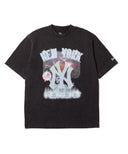 MLB ニューヨーク・ヤンキース NewEra FLAME ウォッシュド Tシャツ ブラック