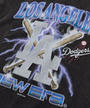 MLB ロサンゼルス・ドジャース NewEra FLAME ウォッシュド Tシャツ ブラック