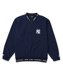 MLB ニューヨーク・ヤンキース NewEra ゴルフ ウィンド プルオーバー ネイビー