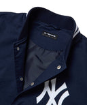 MLB ニューヨーク･ヤンキース NewEra ストレッチコットン バーシティジャケット