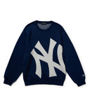 MLB ニューヨーク・ヤンキース NewEra ゴルフ ニットセーター ネイビー