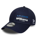 アトラシアン ウィリアムズ レーシング NewEra 9FORTY エッセンシャルキャップ NVY