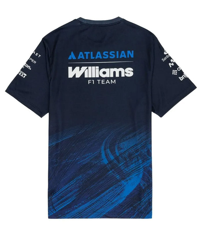 アトラシアン ウィリアムズ F1 チーム NewEra チーム テックTシャツ