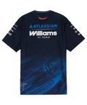 アトラシアン ウィリアムズ F1 チーム NewEra チーム カルロス・サインツ テックTシャツ 2026