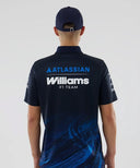 アトラシアン ウィリアムズ F1チーム NewEra チーム テックポロシャツ 2026