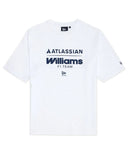 アトラシアン ウィリアムズ レーシング NewEra エッセンシャル オーバーサイズ Tシャツ WH