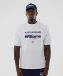アトラシアン ウィリアムズ F1 チーム NewEra エッセンシャル オーバーサイズ Tシャツ WH