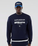 アトラシアン ウィリアムズ レーシング NewEra エッセンシャル オーバーサイズ クルースウェット