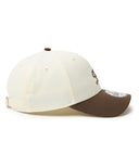 MLB ロサンゼルス・ドジャース NewEra 9FORTY シティコネクト 2トーン キャップ  クロームホワイト/ウォルナット