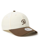 MLB ロサンゼルス・ドジャース NewEra 9FORTY シティコネクト 2トーン キャップ  クロームホワイト/ウォルナット