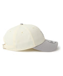 MLB ロサンゼルス・ドジャース NewEra 9FORTY 2トーン キャップ  クロームホワイト/グレー