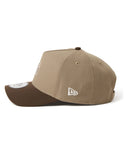 NBA ロサンゼルス・レイカーズ NewEra 9FORTY Aフレーム ブリティッシュカーキ/ウォルナット