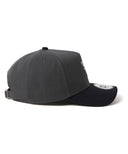 NBA シカゴ・ブルズ NewEra 9FORTY Aフレーム ダークグラファイト/ネイビー