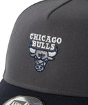 NBA シカゴ・ブルズ NewEra 9FORTY Aフレーム ダークグラファイト/ネイビー