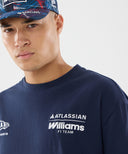 アトラシアン ウィリアムズ F1 チーム NewEra イギリスGP オーバーサイズ Tシャツ 2026
