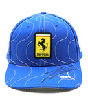 シャルル・ルクレール 直筆サイン入り スクーデリア フェラーリ HP チーム モンツァ(イタリアGP) 限定 キャップ 2025年 (チーム支給品)